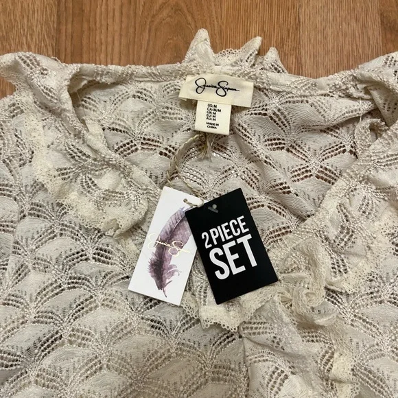 Jessica Simpson 2-Piece Lace Set Dress – Medium – NWT - Picture 2 of 6